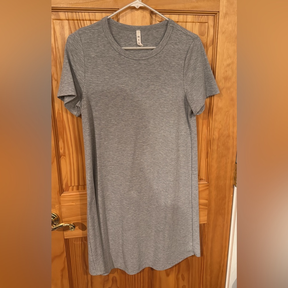 Mittoshop Gray Mini Dress